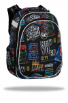Kooli seljakott CoolPack Coolpack_3 Big City, must/mitmev&auml;rviline, 29 cm x 16 cm x 40 cm