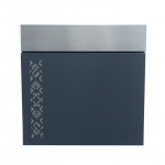 Postkast Haushalt LB52 NPDR2, helehall/tumehall, 35.5 cm x 1 cm x 35.5 cm