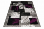 Vaip sise Fruzan 04, valge v./hall v./lilla v., 300 cm x 200 cm