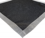 Salvr&auml;tik ruudukujuline OHE01-3, h&otilde;be v./tumehall v., 85 x 85 cm