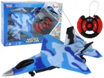 Rc lennuk Lean Toys Airforce Warplanes 16645, sinine v.
