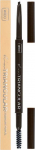 Kulmupliiats Wibo Slim Triangular, tumepruun v. 2 dark brown