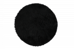 Vannitoa p&otilde;randamatt 4Living Solid, must v., 70 cm x 70 cm, &Oslash; 70 cm