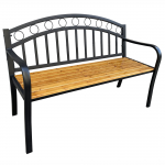 Aiapink Fancy Garden Arum, must v./puidu v., 127 cm x 58 cm x 84 cm