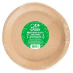 &Uuml;hekordne taldrik GoGreen, &Oslash; 22 cm, 22 cm, 20 tk