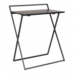 Kokkupandav kirjutuslaud Domoletti Gabe, must v.