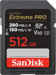 M&auml;lukaart SanDisk Extreme Pro, 512 GB, 280 Mb/s - 150 Mb/s