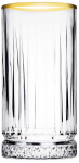Klaaside komplekt Pasabahce Elysia Gold, klaas, 0.435 l, 4 tk