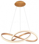 Valgusti rippuv AZzardo Infinity AZ5097, LED, 3000 - 4000 &deg;K, 1 x 80 W, kuldne v.