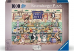 Pusle Ravensburger Dapper Dogs Digbys Deli, 50 cm x 70 cm, 1000 tk, mitmev&auml;rviline