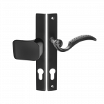 Ukse k&auml;epideme komplekt, v&auml;listingimustes Kuchinox Baron KGR_935A, must v.