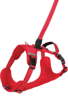 Koerte traksid Zolux Clip&Go, punane v., 550 - 670 mm, M