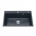 K&ouml;&ouml;givalamu Vento, roostevaba teras, 50 cm x 44 cm x 22 cm, grafiit v.