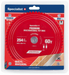 Saeketas Specialist+ Premium, 254 mm x 30 mm