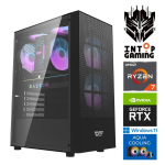 Statsionaarne arvuti Intop Aqua Ryzen 7 7700X, 2500 GB, DDR5 64 GB, SSD+HDD 500 GB 2 TB, Nvidia GeForce RTX 5060 Ti 16 GB GDDR7, Windows 11 Home