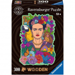 Puidust pusle Ravensburger Frida Kahlo, 39 cm x 27 cm, 300 tk