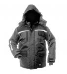 T&ouml;&ouml;jope meeste Baltic Canvas FB-8924 M, must v./hall v., M suurus