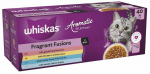 Kassi m&auml;rgtoit Whiskas Aromatic, kalaliha/kanaliha/sealiha, 0.085 kg, 40 tk