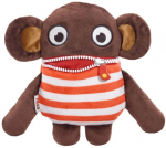 Pehme m&auml;nguasi Schmidt Troublemaker Fred, pruun v./punane v., 21 cm