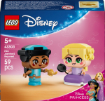 Konstruktor LEGO&reg; Disney Princess Mini Jasmine ja Rapuntsel 43303, 59 tk