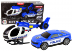 M&auml;ngu autode komplekt Toystar City Police, sinine v./valge v.