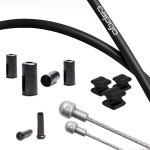 Piduritrosside komplekt Capgo Shimano/Sram Road, plastik/roostevaba teras, must