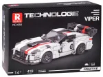Konstruktor, auto Technologie Viper, 419 tk, valge v.