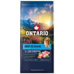 Kuiv koeratoit Ontario All Breeds Adult Monoprotein, kalkun/magus kartul, 12 kg