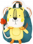 Laste seljakott Starpak 3D Tiger, sinine v./kollane v., 23 cm x 12 cm x 29 cm (kahjustatud pakend)