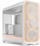 Arvuti korpus Fractal Design Meshify 3 XL Ambience Pro RGB, valge v.