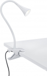 Klambriga laualamp Reality Viper R22398101, LED, 3W, valge v./valge v.