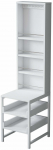 Tualettlaud Kalune Design BJ147, valge v., 141.8 cm x 35 cm x 40 cm