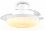 Laeventilaator koos lambiga Reality Kiruna, 32 W, 1 tk