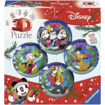 3D-pusle Ravensburger Disney Christmas Ball, 7.5 cm x 7.5 cm, 216 tk, mitmev&auml;rviline