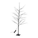 Dekoratsioon "Puit" LED-valgustusega, 120 cm, must v.