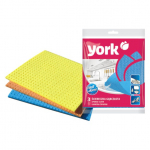 Lapp, universaalne York 024010, mitmev&auml;rviline, tselluloos, 3 tk