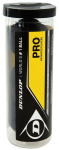 Squashipallid Dunlop PRO WSF/PSA Official, 3 tk