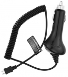 Auto laadija BlueStar, Micro USB, sinine/must