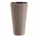 Lillepott Prosperplast Sandy DPSP300, plastik, &Oslash; 29.7 cm, pruun v.