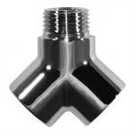 Kolmik (kolme haruga) Benkiser 5221212, 1/2 tolli - v&auml;liskeere/1/2 tolli - sisekeere, metall