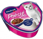 Kassi m&auml;rgtoit Vitakraft Poesie Sauce, kalaliha/k&ouml;&ouml;giviljad, 0.085 kg