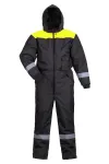 T&ouml;&ouml;kombinesoon Baltic Canvas WB-CANVASLONG-1604, must v., XL suurus