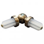 Karniisi &uuml;hendus Domoletti, &Oslash; 16 mm, kuldne v.