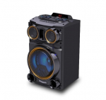 Muusikakeskus Fiodio P-942, 50 W, must v.