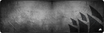 Hiirematt Corsair, 30 cm x 93 cm x 0.3 cm, must v.