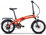 Elektriratas Beaster Scooter, 20", 250 W, 8.8 Ah, oranž v.