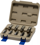 Komplekt Irimo HEX bit socket set 1/2" 4-17