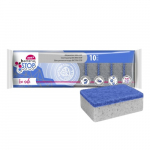 Puhastusk&auml;sn 034010, sinine v./hall v., 10 tk