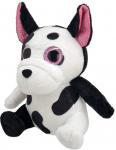 Pehme m&auml;nguasi Wild Planet Orbys French Bulldog, valge/must, 15 cm
