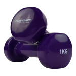 Raskuste komplekt Tunturi Vinyl, 2 x 1 kg